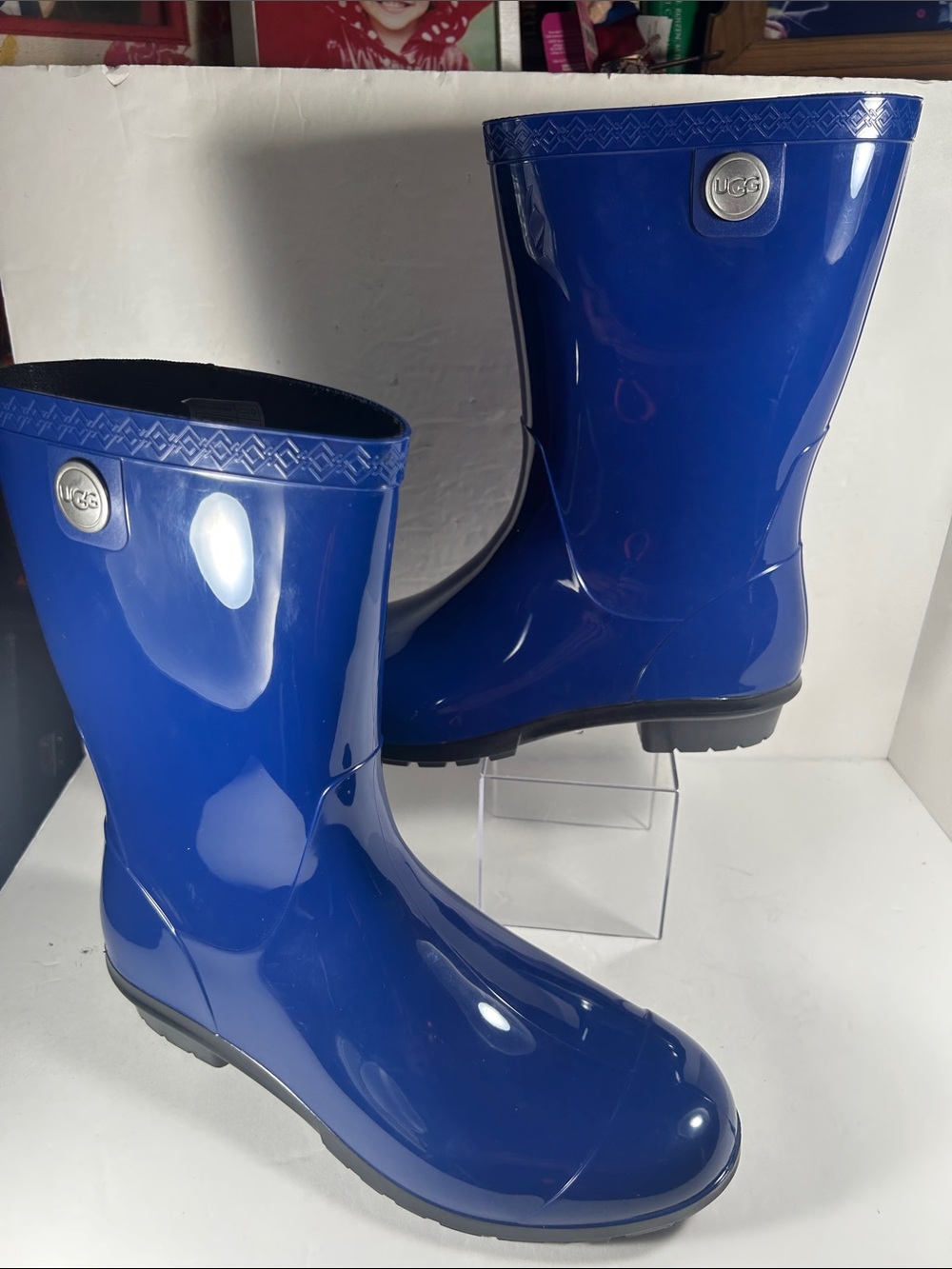 Ugg Women's Sienna Waterproof Rain Boots BLUE  1014452, Size 9 BrandNew. NWT.